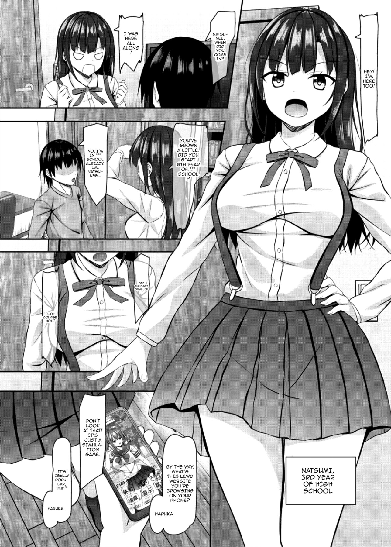 Hentai Manga Comic-My High Schooler Cousins Who Are 4 and 5 Years Older Than Me-Read-4